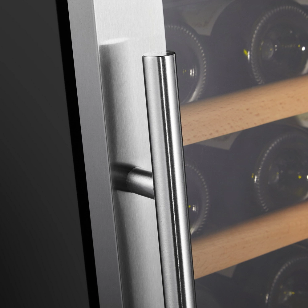 33 Botthles Single Zone Built-in Compressor Wine Fridge for Home