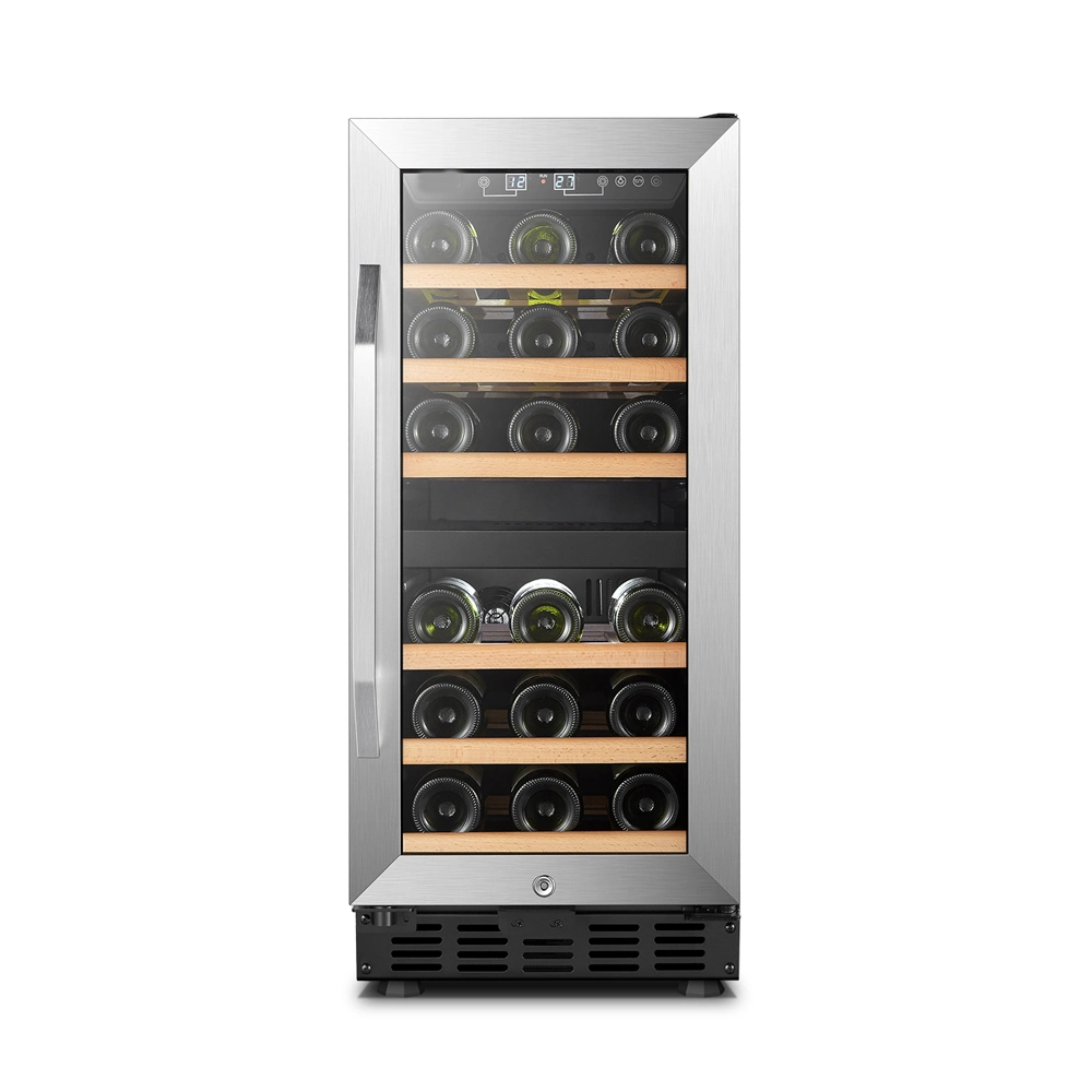 Hot Sale Compact Size Dual Zone Wine Fridge