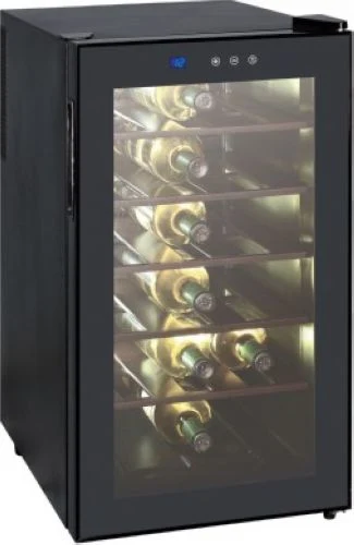 48L Electric Mini Built in Wine Cooler Cabinet Cigar Fridge and Beverage Chiller Cooling Unit Cellar Wine Refrigerator